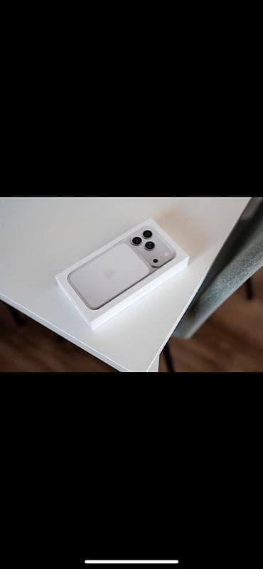 intel i5: IPhone 17 Pro Max, Новый, 1 ТБ, Белый, Коробка — 1