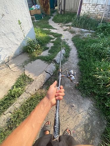 Охота и рыбалка: Спиннинговое удилище с безынерционной катушкой - Тип: спиннинг с — 4