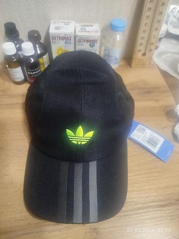 Мужская обувь: Кепка, Бейсболка, Козырек: Изогнутый, Оригинал — 1