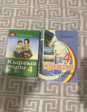 Книги 💯💯💯💯💯 Кыргыз тили 4 класс-150 сом 💯💯💯 Родиноведение 4 класс -150