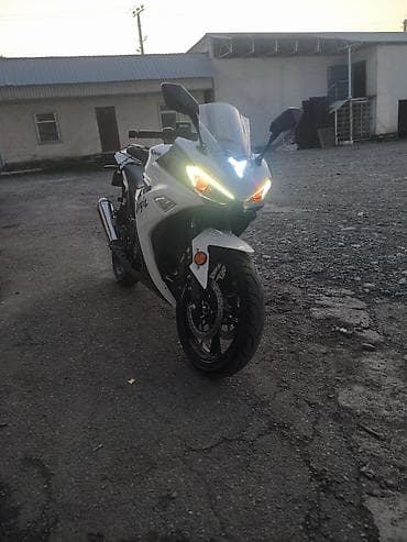 электрические мотоцикл: Спортбайк Kawasaki, 300 куб. см, Бензин, Взрослый, Б/у — 1