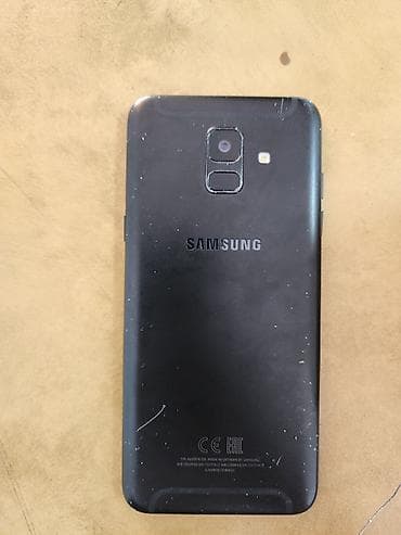 скупка корпусов: Samsung Galaxy A6, 32 ГБ, цвет - Черный, 2 SIM — 1