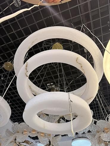 string art: Потолочные светильники/люстры современного дизайна - Многоуровневые — 2