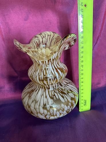 Посуда: Вазы из сульфидного стекла завода "Красный май" (СССР) — 3