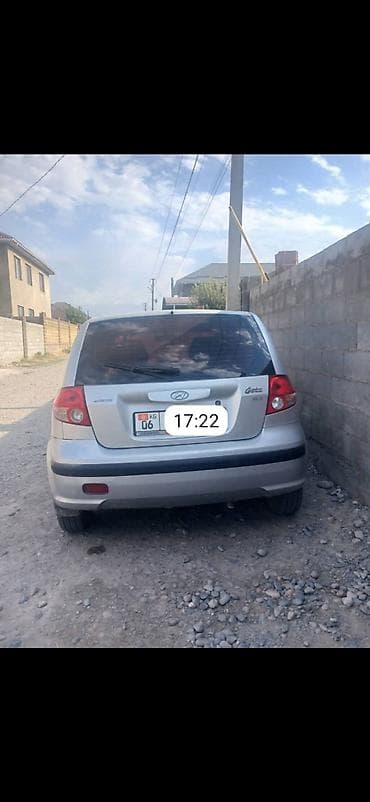 Hyundai Getz: 2004 г., 1.4 л, Механика, Бензин, Хэтчбэк at lalafo.kg Hyundai Getz: 2004 г., 1.4 л, Механика, Бензин, Хэтчбэк