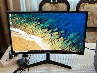 изогнутый монитор купить: Монитор, Samsung, Б/у, LED, 23" - 24" — 1