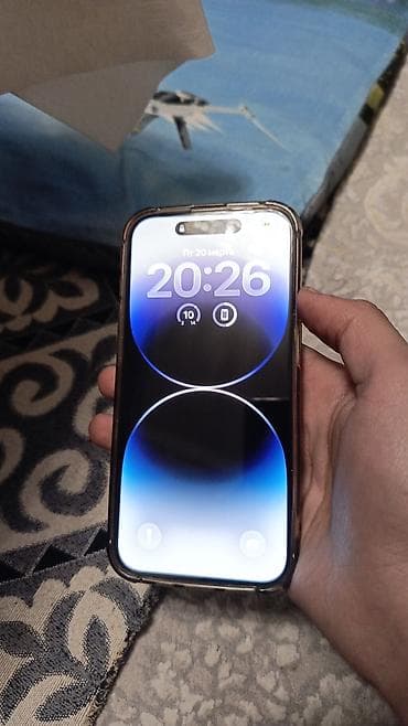 iphone 14 pro 256: IPhone 14 Pro, Б/у, 128 ГБ, Золотой, Чехол, 84 % — 1