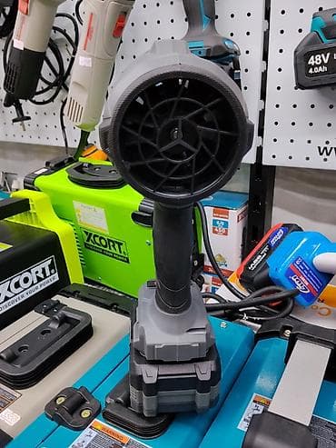Аккумуляторный компрессор-воздуходувка ERAMAX 128V - Мощный — 2
