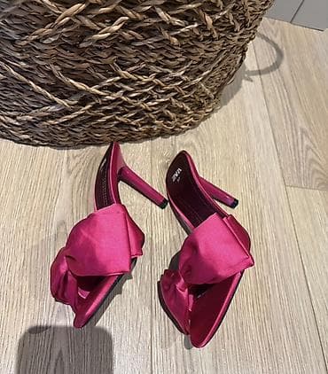 Босоножки, сандалии, шлепанцы: Босоножки, 37, Zara, Новый, цвет - Розовый, Платная доставка — 4