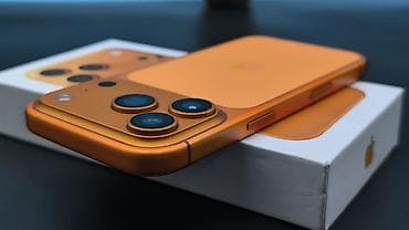 poco m7: IPhone 17 Pro, Б/у, 1 ТБ, Золотой, Коробка, 100 % — 2