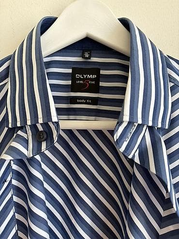Мужская рубашка немецкого премиального бренда OLYMP - производителя — 3