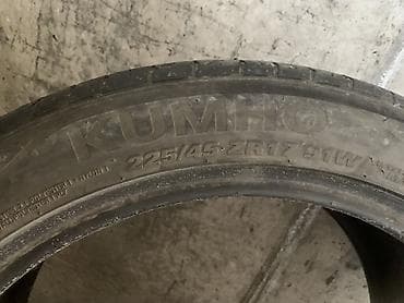 Шины 225 / 45 / R 17, Лето, Комплект, Kumho