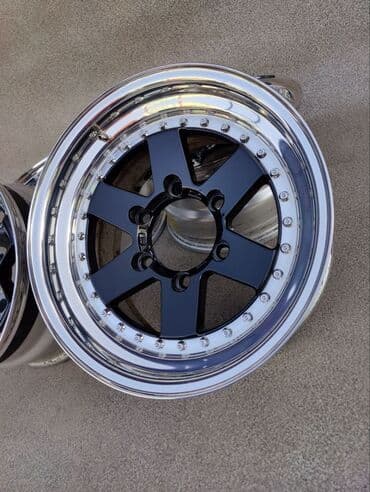 racing: Литые Диски R 15 Weds, Комплект, отверстий - 6, Б/у — 3