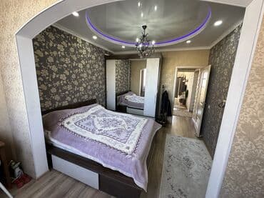 квартира час ночь сутки бишкек: 2 комнаты, 66 м², 106 серия улучшенная, 6 этаж, Евроремонт — 17