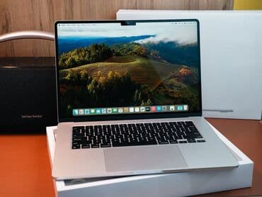 Ноутбуки: Ноутбук, Apple, более 128 ГБ ОЗУ, Apple M2, 15.4 ", Б/у, Для несложных задач — 7