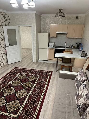 2 room flat: 2 комнаты, Без подселения, С мебелью частично — 3
