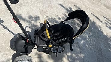 team terzo: Детский трёхколёсный велосипед-каталка с родительской ручкой и — 2