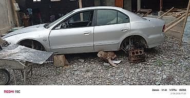 Mitsubishi Galant (седан, серебристый) – на разбор по запчастям Что
