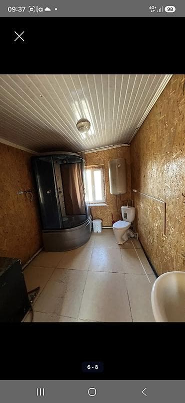 монолитный дом из бетона: Продаётся дом в села Кунтуу. Дом кирпичный,3 комнаты кухня.Общая — 5
