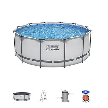 Спорт и хобби: Каркасный бассейн Bestway Steel Pro MAX - Тип: сборный каркасный — 3