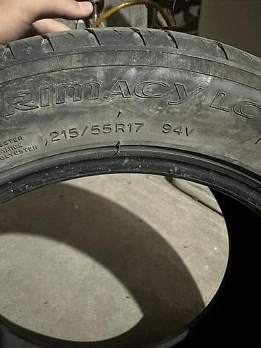 mishelin: Шины 215 / 55 / R 17, Лето, Легковые, Таиланд, Michelin — 2
