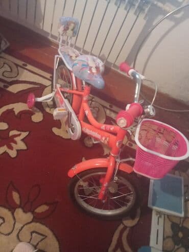 рейтинг детских велосипедов от 3 лет: Детский велосипед, 4-колесный, 4 - 6 лет, Для девочки, Новый — 4