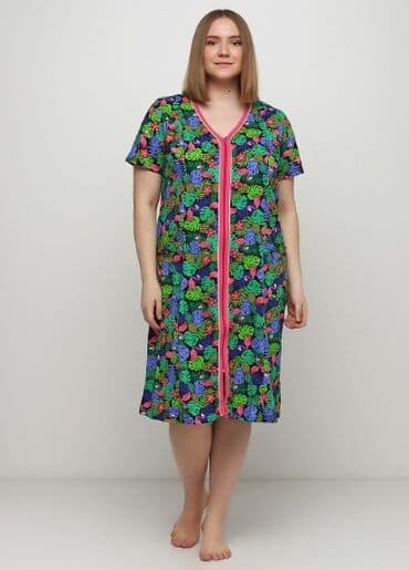 домашние халаты больших размеров: Домашняя одежда Очень большой выбор пижам Халатов Махровые халаты — 9