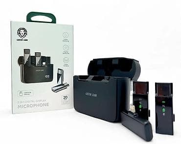 Настольные ПК и комплектующие: Green Lion 2-in-1 Wireless Microphone (Lightning) - Беспроводная — 2
