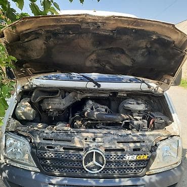 Транспорт: Mercedes-Benz Спринтер: 2004 г., Дизель, Фургон — 2