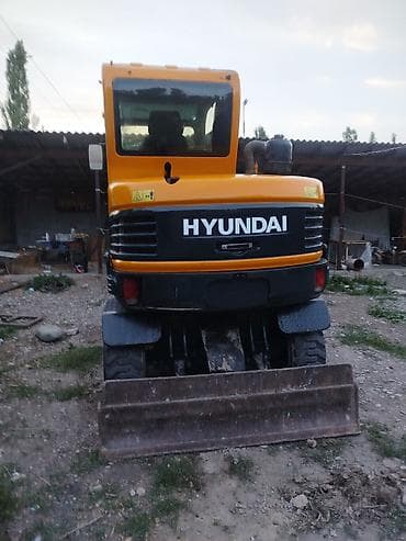 Экскаватор, Hyundai, 2012 г., Колесный