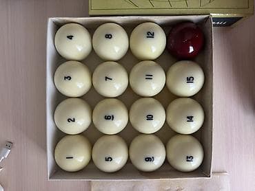 Набор шаров для бильярда Nodleman Series Pool Ball. - Полный at lalafo.kg Набор шаров для бильярда Nodleman Series Pool Ball. - Полный