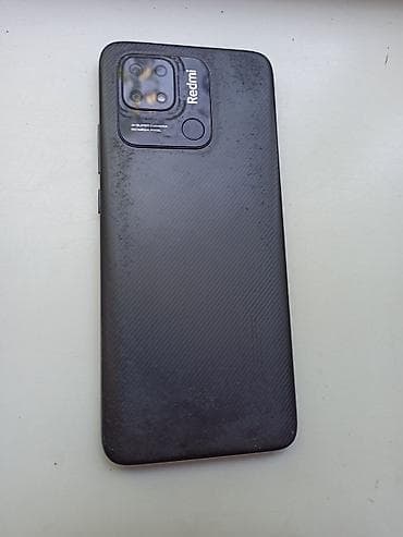 sd disk: Redmi, Redmi 10C, Б/у, 128 ГБ, цвет - Черный, 2 SIM — 2