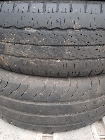 Шины 205 / 75 / R 16, Лето, Б/у, Легкий коммерческий транспорт (C/LT), Bridgestone