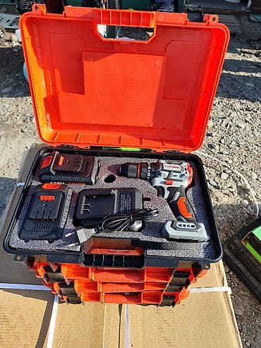 хранение: Аккумуляторная дрель‑шуруповёрт CROWN - Бесщеточный двигатель - — 3