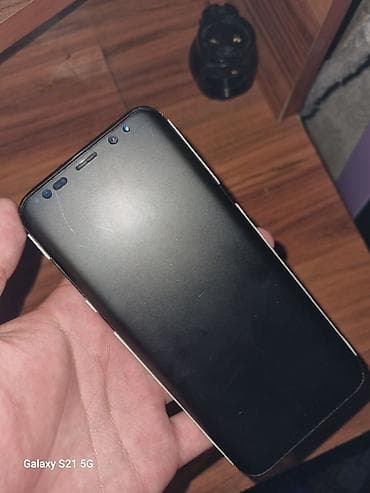 наушник буу: Samsung Galaxy S8 Plus, Колдонулган, 128 ГБ, түсү - Кара, 2 SIM — 4