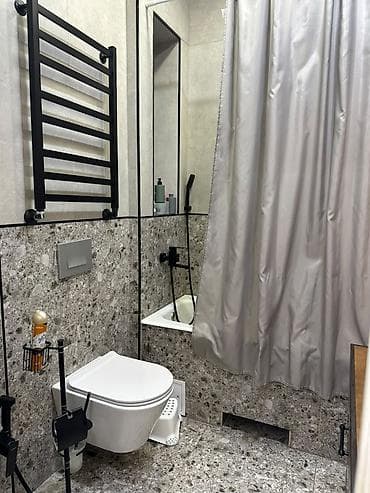 Недвижимость: 1 комната, 64 м², Асанбай мкр Элитка, 2 этаж, Дизайнерский ремонт — 9