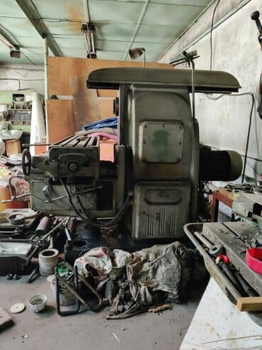 оборудование для мороженого: Фрезерный станок без ЧПУ, Горизонтальный, Для металлообработки, Б/у — 3