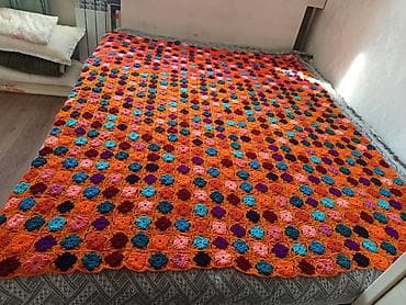 Одеяла и пледы: Плед, Новый, Все сезоны, Вязаный — 2