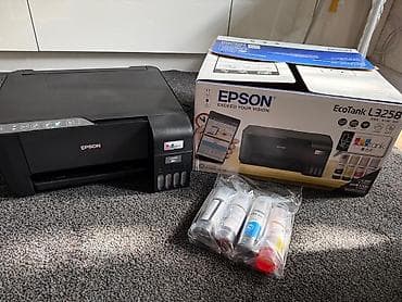 экономичная: МФУ Epson EcoTank L3258 (Wi‑Fi) - Струйный многофункциональный — 8