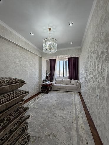 бакай ата ж м: 3 бөлмө, 97 м², 9 кабат, Дизайнердик оңдоо — 9