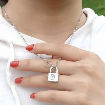 диадема ободок: Ожерелье О зол Цепочка с кулончиком в виде замочка со старорусской — 2