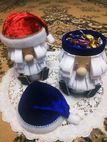 бумажные упаковки: Подарочная упаковка "Дед Мороз" — 3