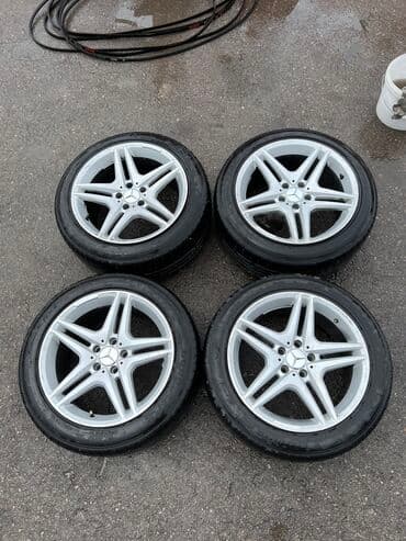 тормоза amg: Литые Диски R 18 AMG, Комплект, отверстий - 5, Б/у — 10