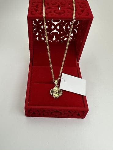 золото трос: Цепь для бензопилы, Якорное, Проба 585, Женские, Новый — 5