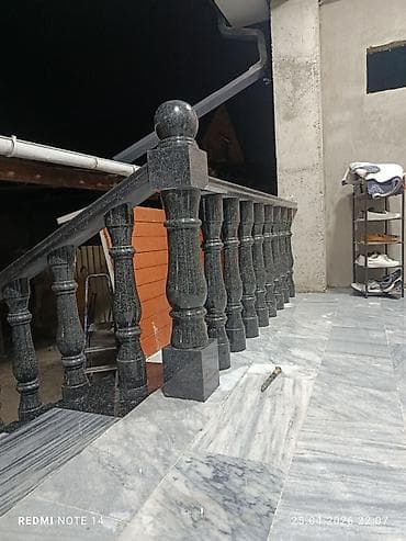 Готовые перила: Готовые перила, Материал: Камень, Для крыльца — 4