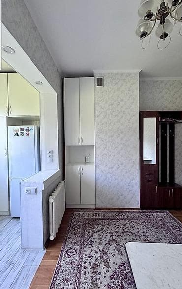8 мкр квартиры: 1 комната, 44 м², 106 серия, 7 этаж, Евроремонт — 2
