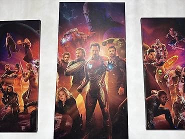 холст: Триптих-постер “Avengers: Infinity War” на холсте — 2