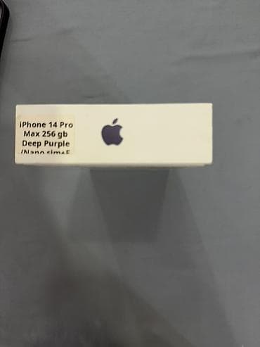 tecno spark 10pro: IPhone 14 Pro Max, Б/у, 256 ГБ, Deep Purple, Коробка, 80 % — 4
