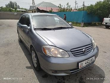 спойлер камри 35: Toyota Corolla: 2002 г., Бензин, Седан — 3