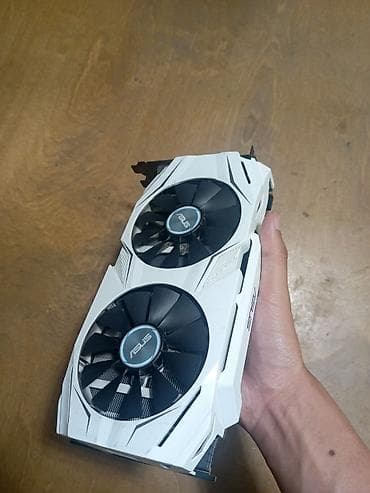 ранглер: ASUS Dual GeForce GTX 1070 8GB в хорошем состоянии, 8пин питание — 6